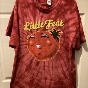 Little Feat Kids Tie-Dye T-Shirt - Red